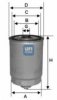 UFI 24.350.01 Fuel filter